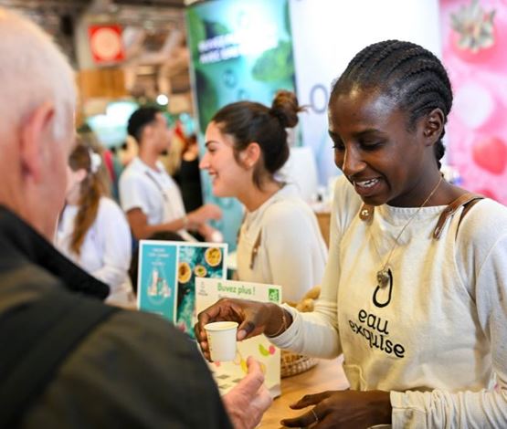 Exposants eau exquise sur Foire de Paris