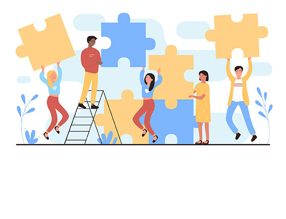 Illustration des étapes clés de votre participation à Foire de Paris